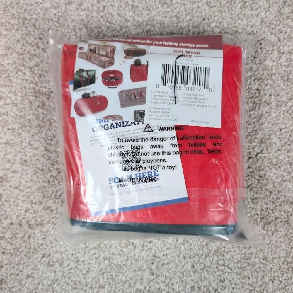 Zober red fabric